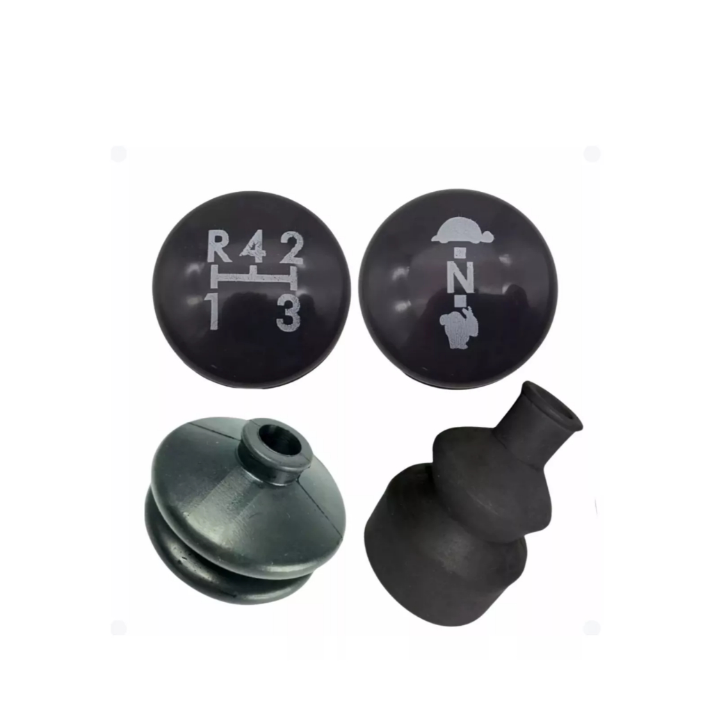 Kit Manopla E Coifa Câmbio Trator Massey Mf 265 275 283 290