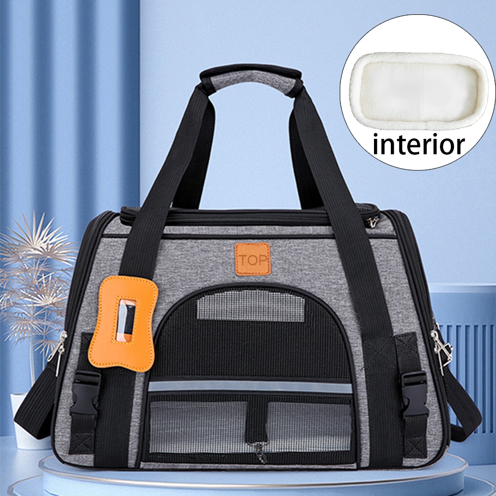 Bolsa Pet  Top De Transporte Para Cães E Gatos compatível com mala de viagem, novidade em Oferta na Shopee