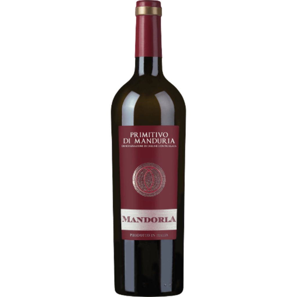 VINHO ITALIANO MANDORLA PRIMITIVO DI MANDURIA DOC 750ML TINTO