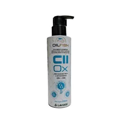 CII Ox Oil Fish Lavizoo 250ml Óleo de Peixe para Cães e Gatos em Oferta na Shopee