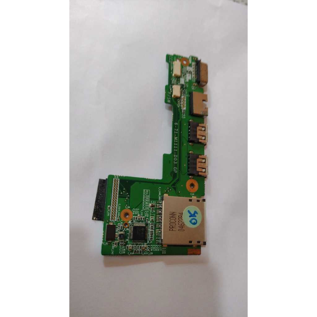 Placa USB notebook Clevo M1100 M1110 W210CU USB LAN VGA Board 6-71-M1111-D03