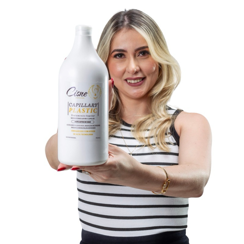 Selagem Orgânica Capliary Plastic Cisne Cosmetics