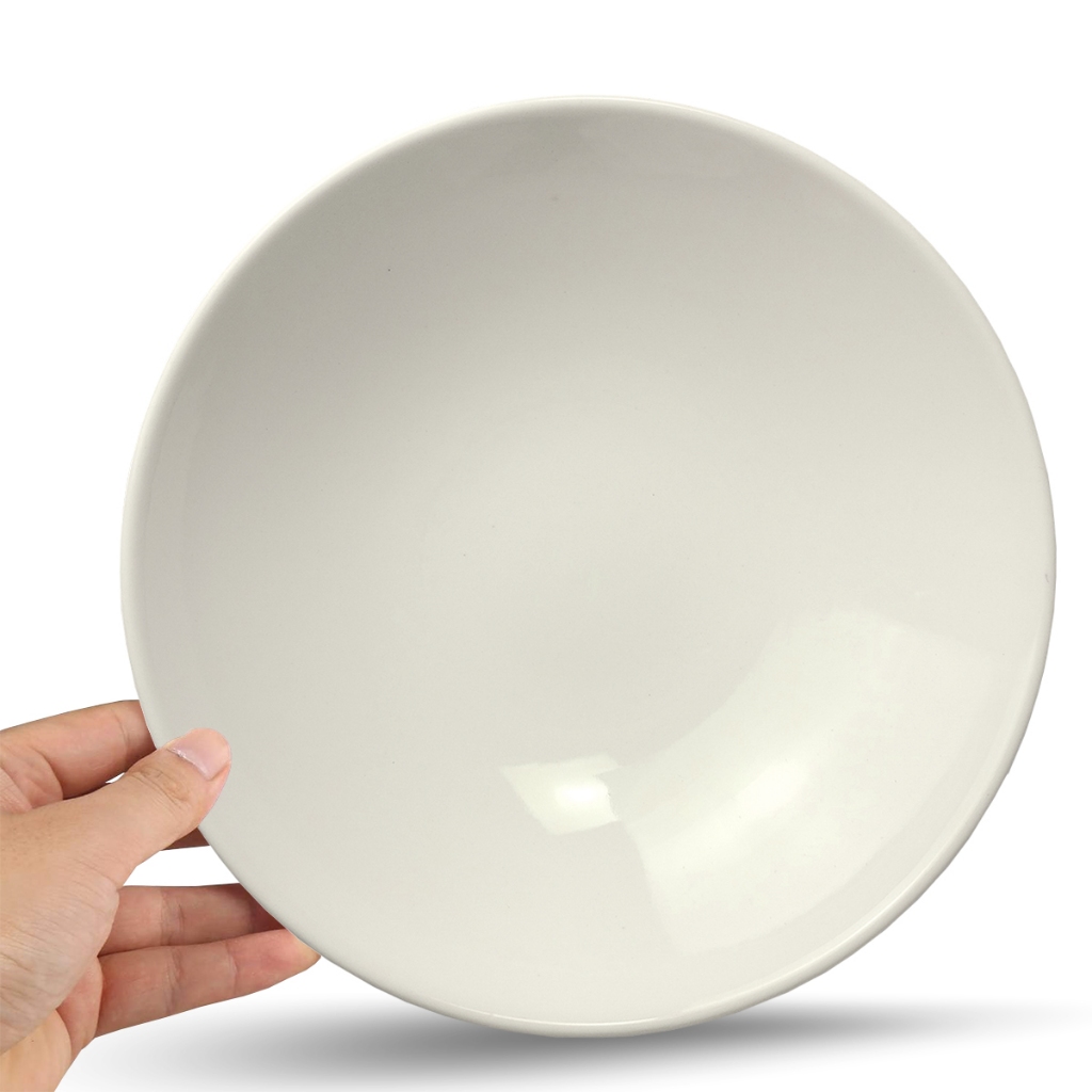Conjunto De Pratos Sobremesa 12peças 20,5cm Branco - Dolce Home