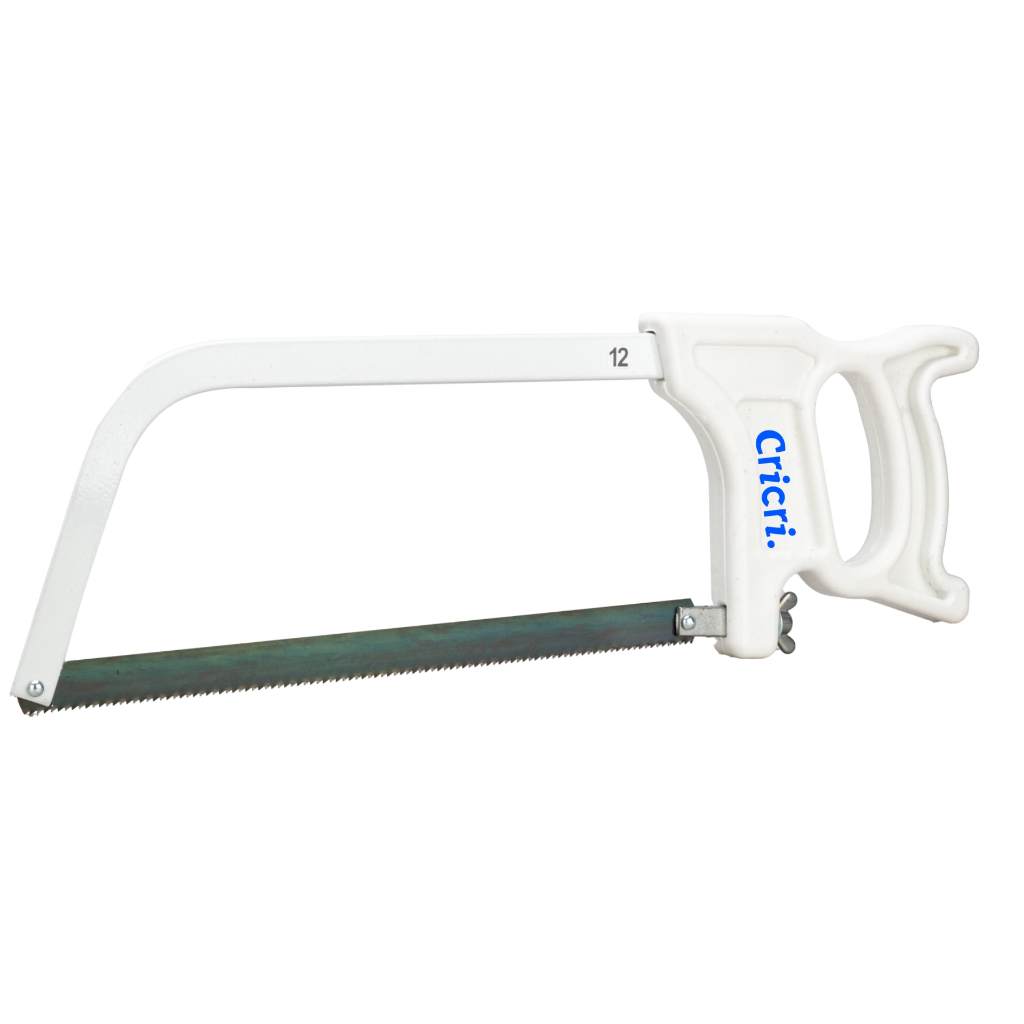 Arco Serra Branco Lamina 12 Acougueiro Profissional Cricri Serrote para Carne Osso Boi Porco Peixe