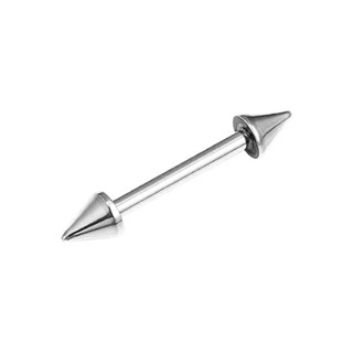 Piercing Reto Microbell Aço Cirúrgico  Bridge Spike Hélix Conch Tragus Mamilo em Oferta na Shopee