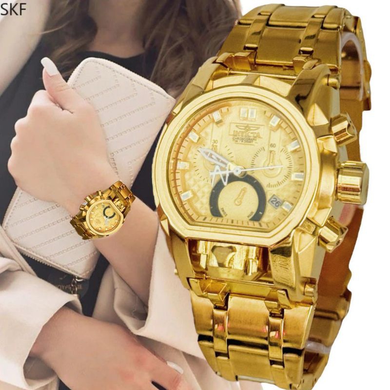 Relógio Invicta Zeus Bolt e Reserve Moda Feminina casual de luxo