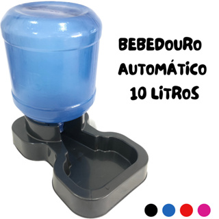 Bebedouro Automático Para Pet Cachorro Gato 10 Litros Galão em Oferta na Shopee