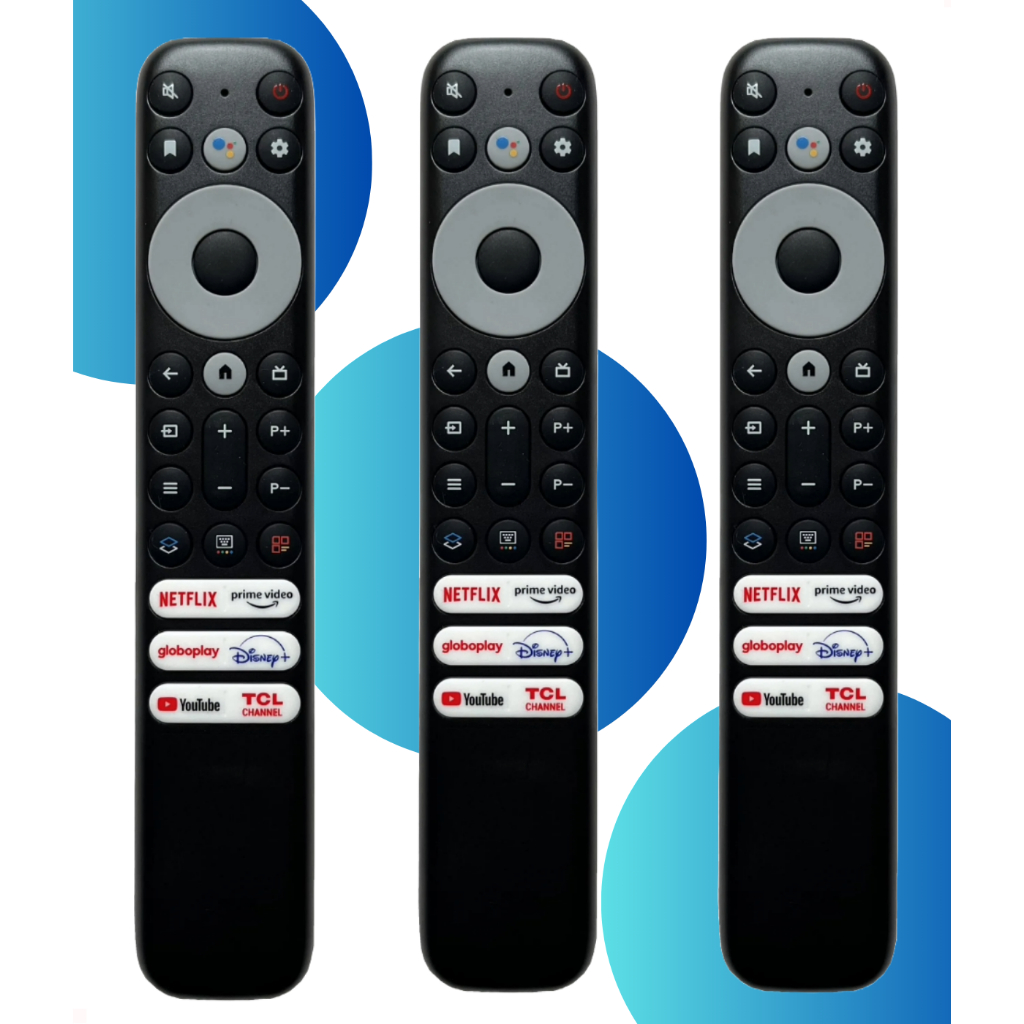 KIT Controle Remoto TCL: Netflix e YouTube para Smart TV 4K em Oferta na Shopee