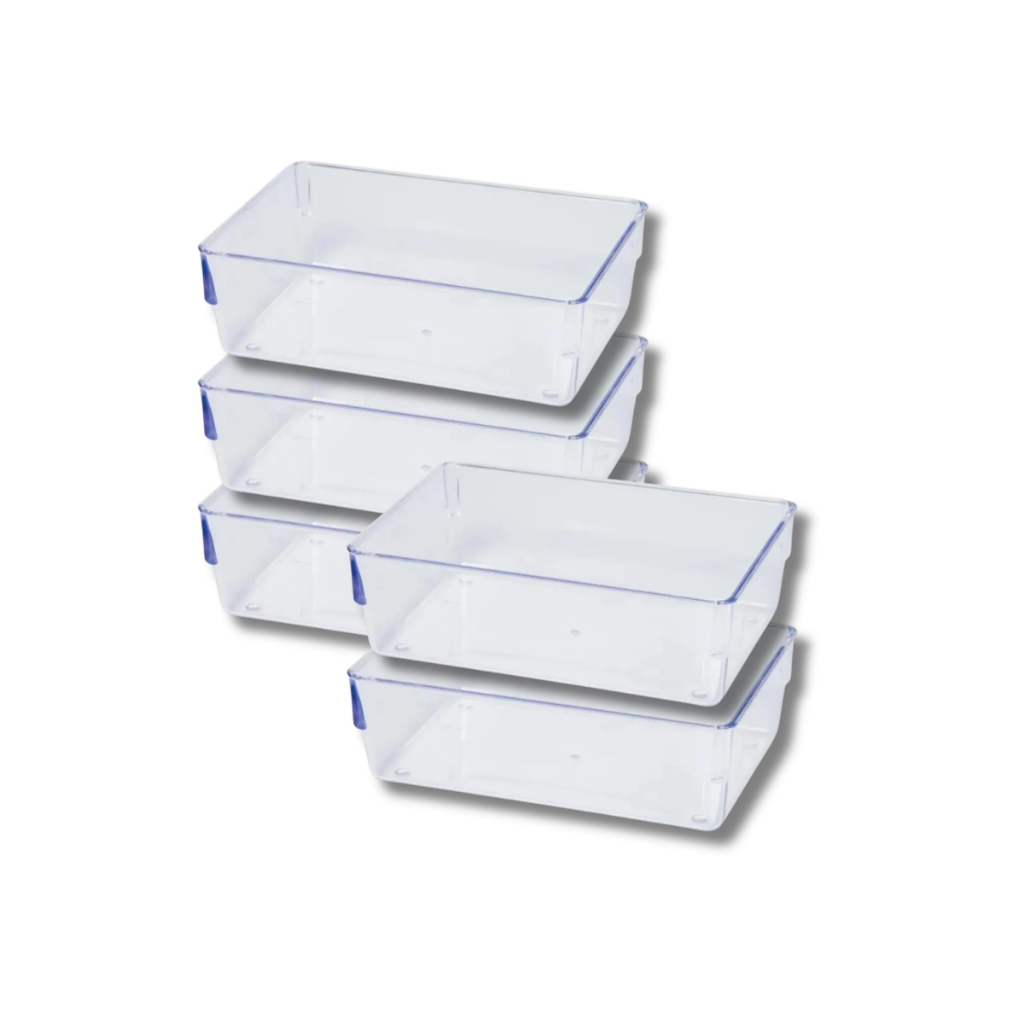 Kit Organizador Modulo 2 Multiuso Acrilico Gavetas Maquiagem