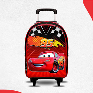 Mochila Escolar Infantil Rodinha - Carros mcqueen - Menino - Masculina em Oferta na Shopee