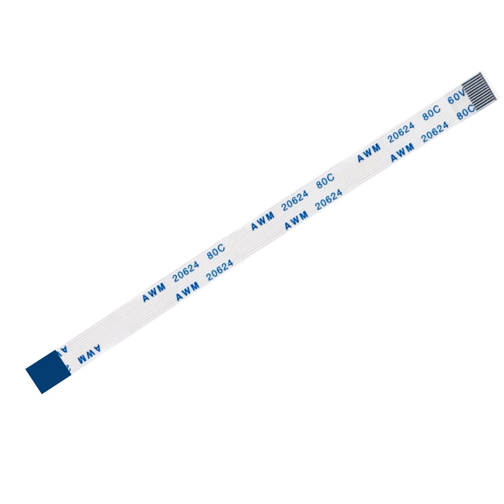 1 Cabo Flat 12 Vias X 10cm Compatível   Para Notebook Cce Chromo 746p
