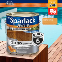 Verniz Cetol Deck Antiderrapante 3,6 Litros Semi Brilhante