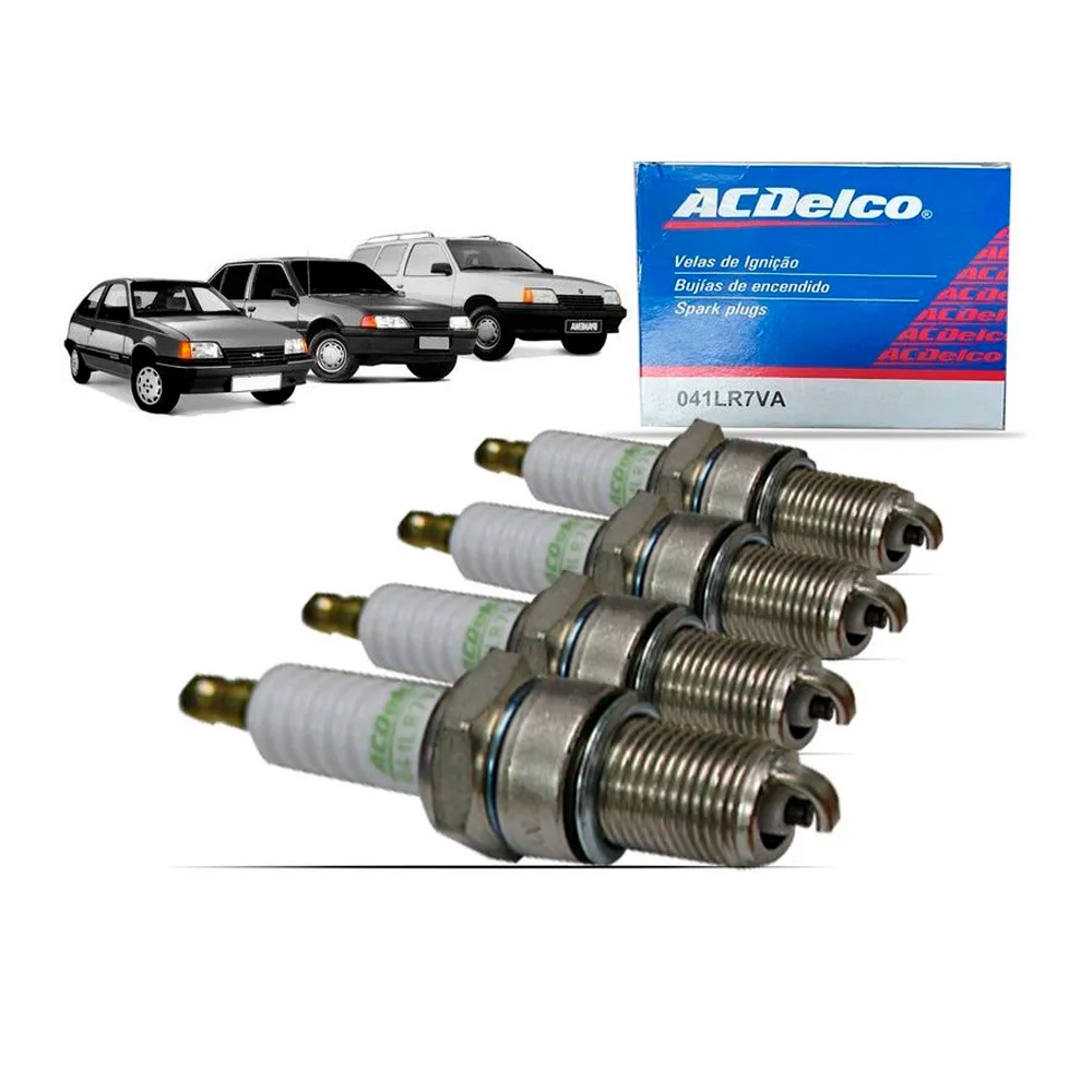 Jogo Vela de Ignição Astra Kadett Monza Acdelco Álcool em Oferta na Shopee