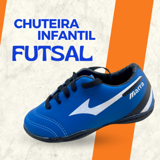 Chuteira INFANTIL FUTSAL Sem Trava ENVIO IMEDIATO👍🏼 Resistente Leve Barata Confortável Tênis Criança em Oferta na Shopee