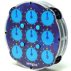 Magic Clock Magnético SengSo Clock 4 Azul Puzzle de Relógios