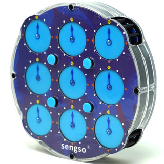 Magic Clock Sengso 4 Magnético Puzzle Cubo Mágico em Oferta na Shopee
