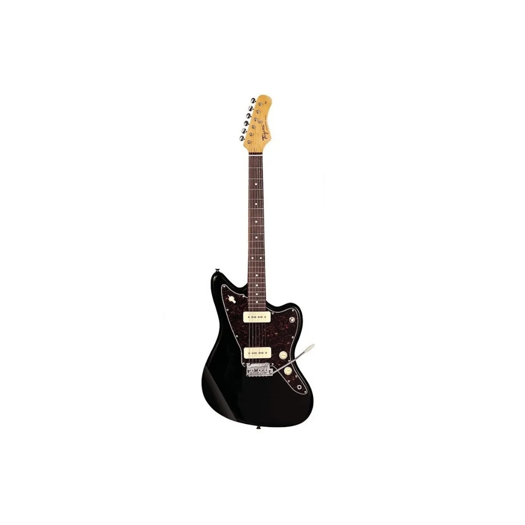Guitarra Eletrica Tagima Tw-61 Woodstock Em Poplar Preto - Hobbies & Collections