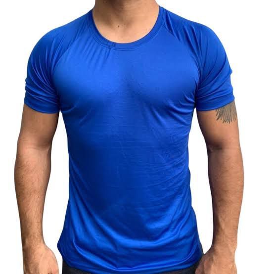 Promoção Camiseta Dry Fit Masculina Lisa - Casual Treino Academia Esportes Exercícios Corrida