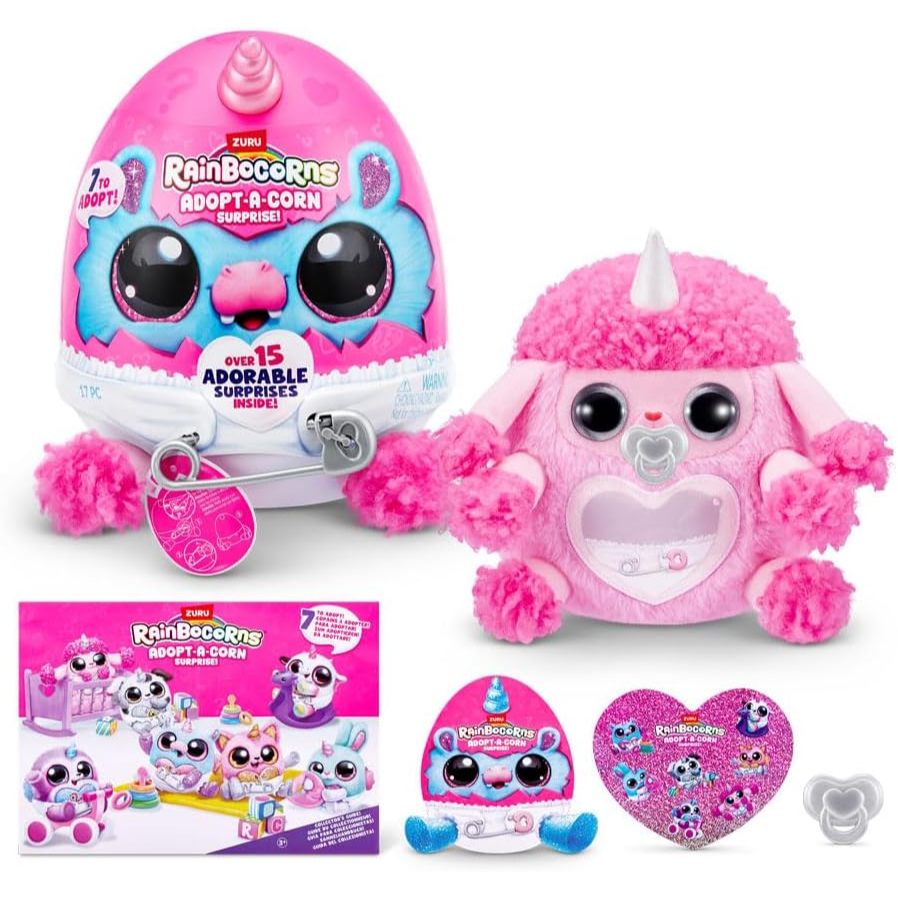 Pelúcia Supresa Rainbocorns Adopt-a-corn Surprise Fun F01740