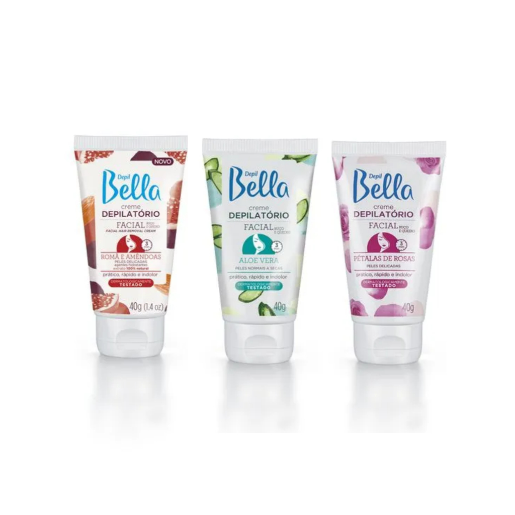 Creme Depilatório Depil Bella- Facial 40g