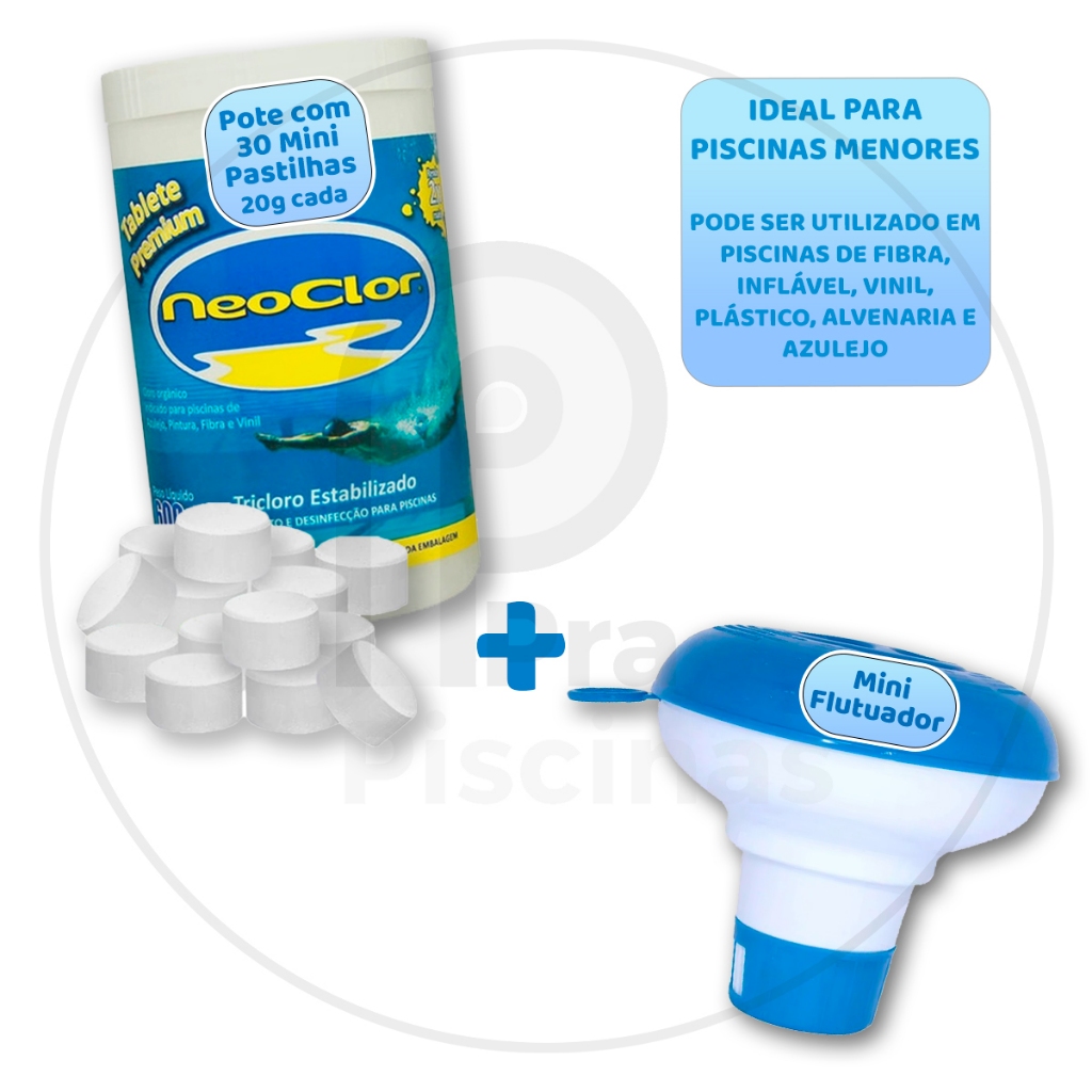 Mini Pastilha de Cloro para Piscina: Onde Comprar | BuscaProdutos