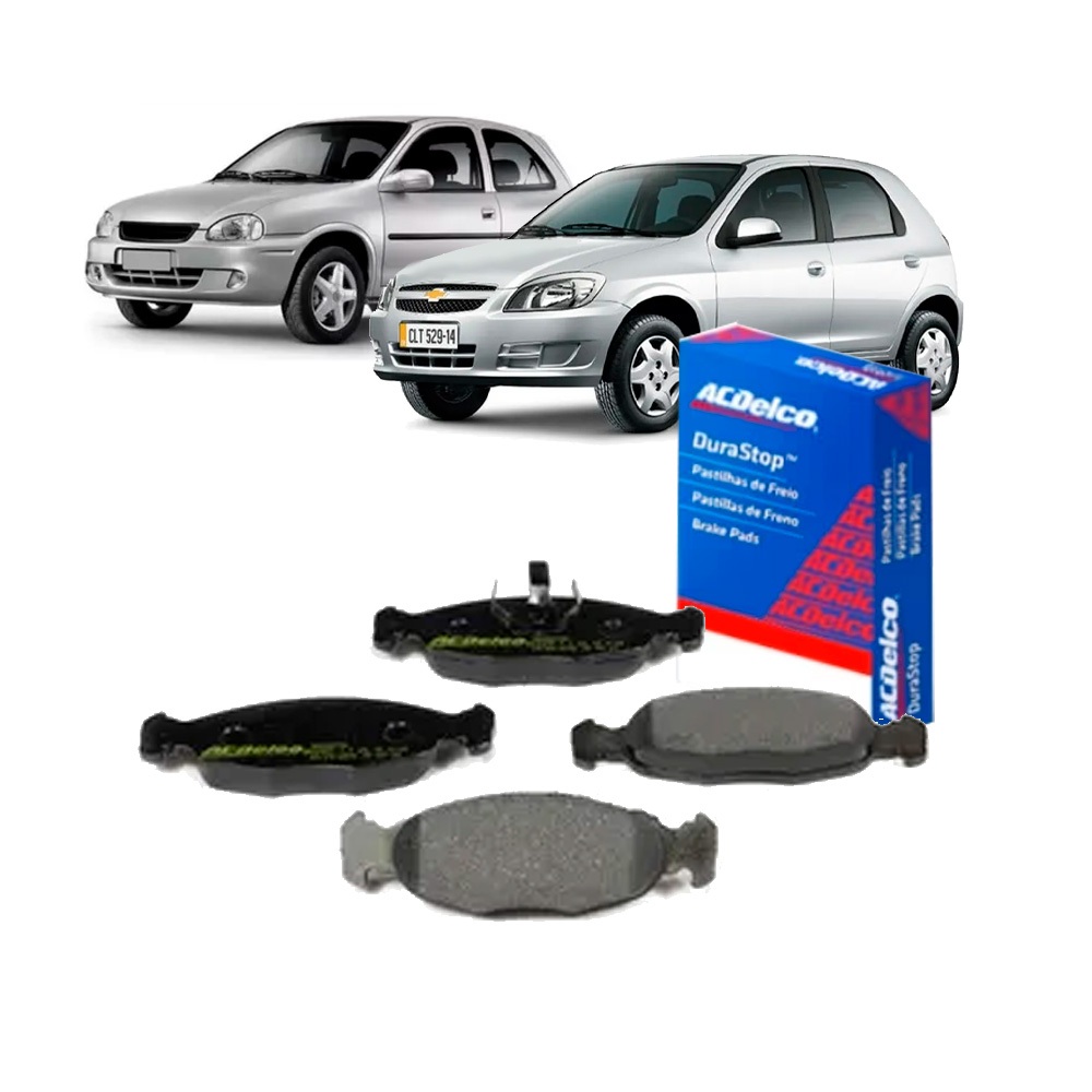 Jogo Pastilhas Freio Dianteiro Prisma Agile Celta Corsa 98550706 Acdelco em Oferta na Shopee
