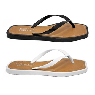 Kit 2 Pares Chinelo Quadrado Feminino Bicolor Casual Macio Verão 2024 em Oferta na Shopee