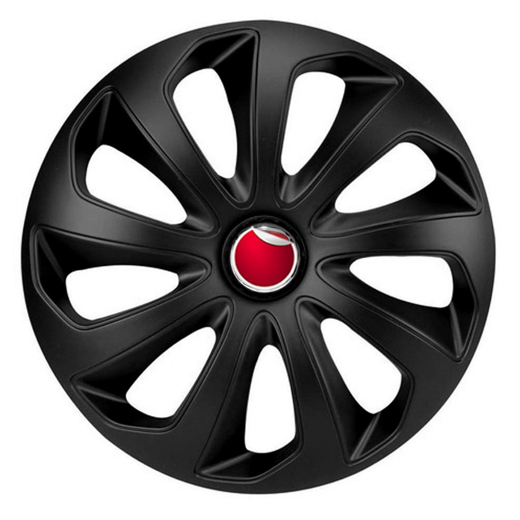 Calota Aro 13 Toda Linha Palio Siena Strada Argo Cronos Fiorino Mobi - PRETO