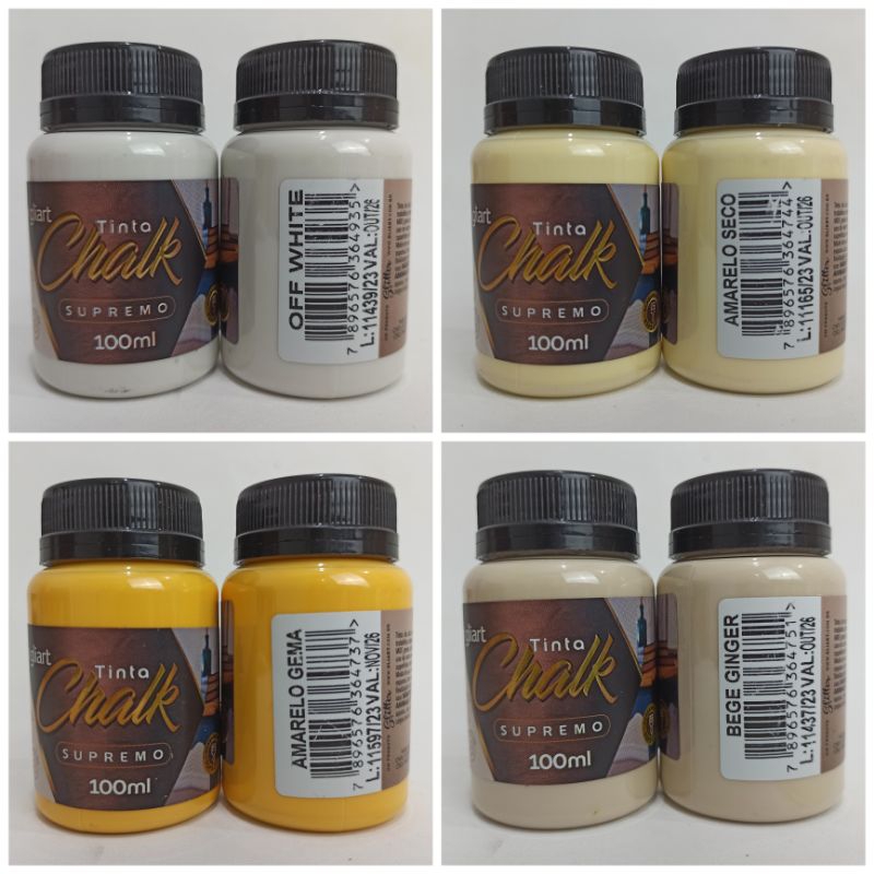 Detalhes do TINTA CHALK GLIART - 100ml - UNIDADE