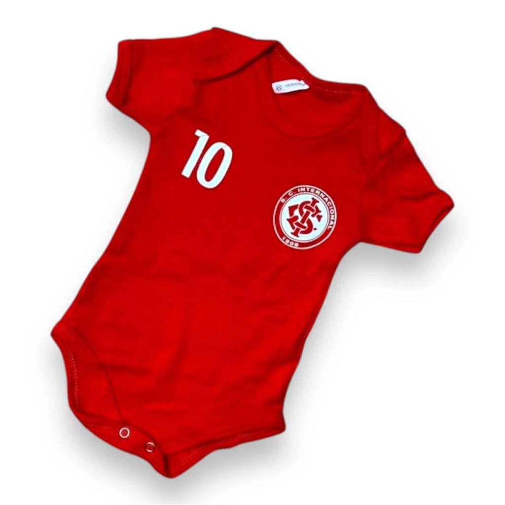 Kit Body Bebê Internacional + Shorts Menino Mesversário