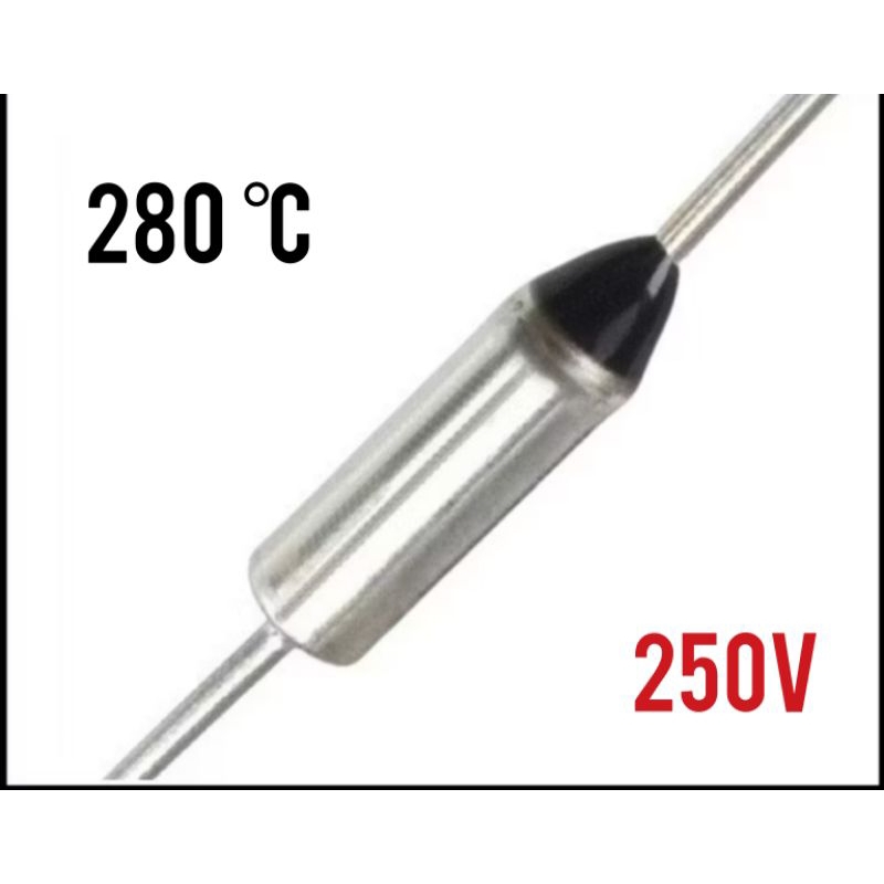 1 Fusível Térmico 15A 280C 280°C 280 Graus TF280°C 250V MELHOR PREÇO