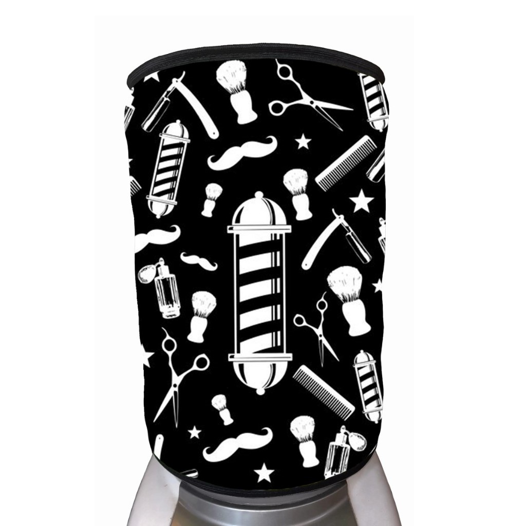 Capa de Galão Filtro de Agua de Tecido Estampado Barbershop em Oferta na Shopee