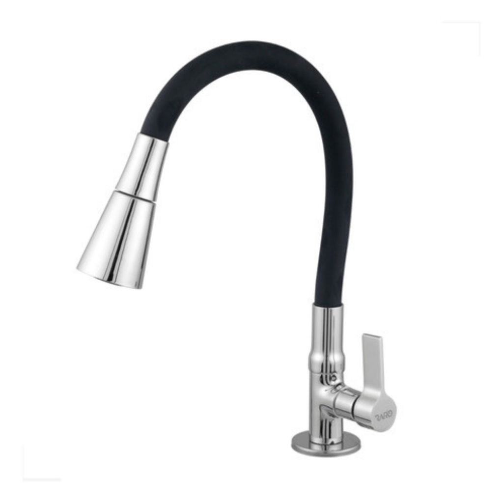 Torneira Flexível Cozinha Gourmet Pia Bancada Balcão Duas Saídas Jato Duplo Giro 360 Metal Promoção