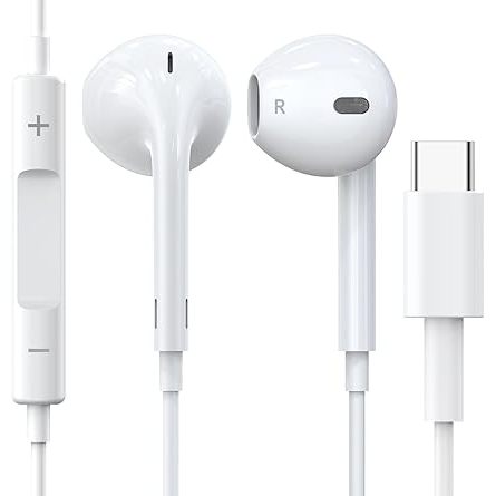 Fone de Ouvido com Fio Tipo C Compatível Galaxy A33 A34 S20Fe S21 S24 S25 A53 A54 A55 A73 M52 M54 em Oferta na Shopee