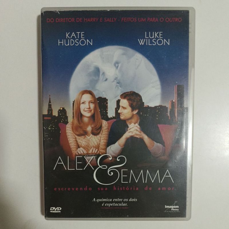 DVD Alex e Emma - Escrevendo Sua História de Amor