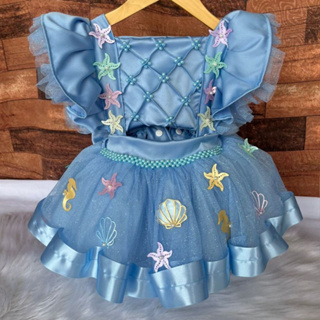 Kit infantil fundo do mar tema sereia em Oferta na Shopee