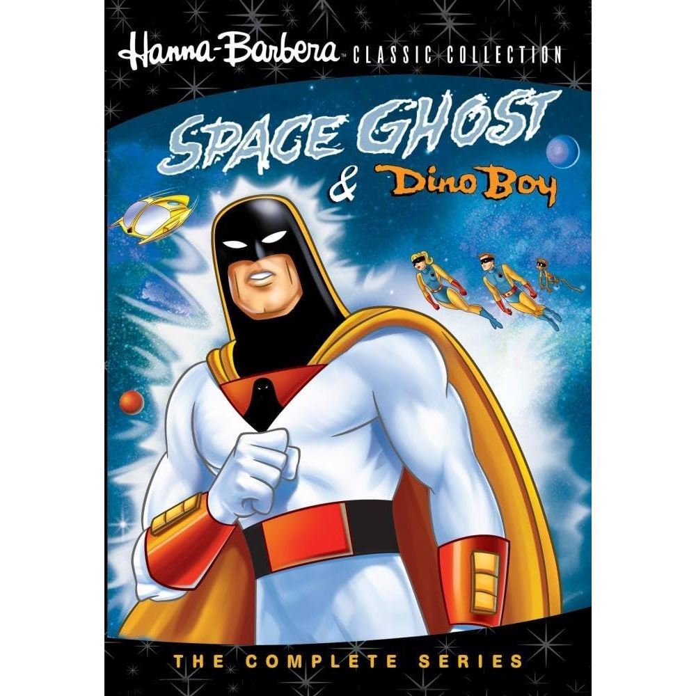 DVD Space Ghost - 1ª e 2ª Temporada - (1966) - Imagem Digital - 5 DVDs