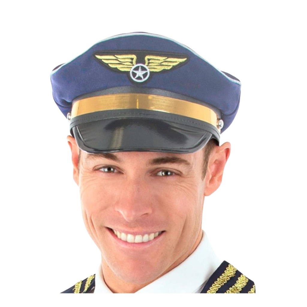 Quepe de Aviador - Azul