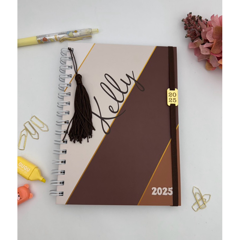 Agenda Planner 2026 Personalizada feminina datada visão semanal com nome na capa em Oferta na Shopee