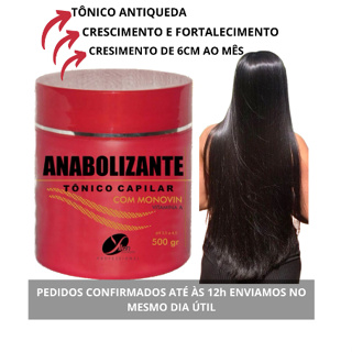 Tônico capilar vitamina para cabelo tonico crescimento de cabelo acelerado ORIGINAL YLLEN 500gr em Oferta na Shopee