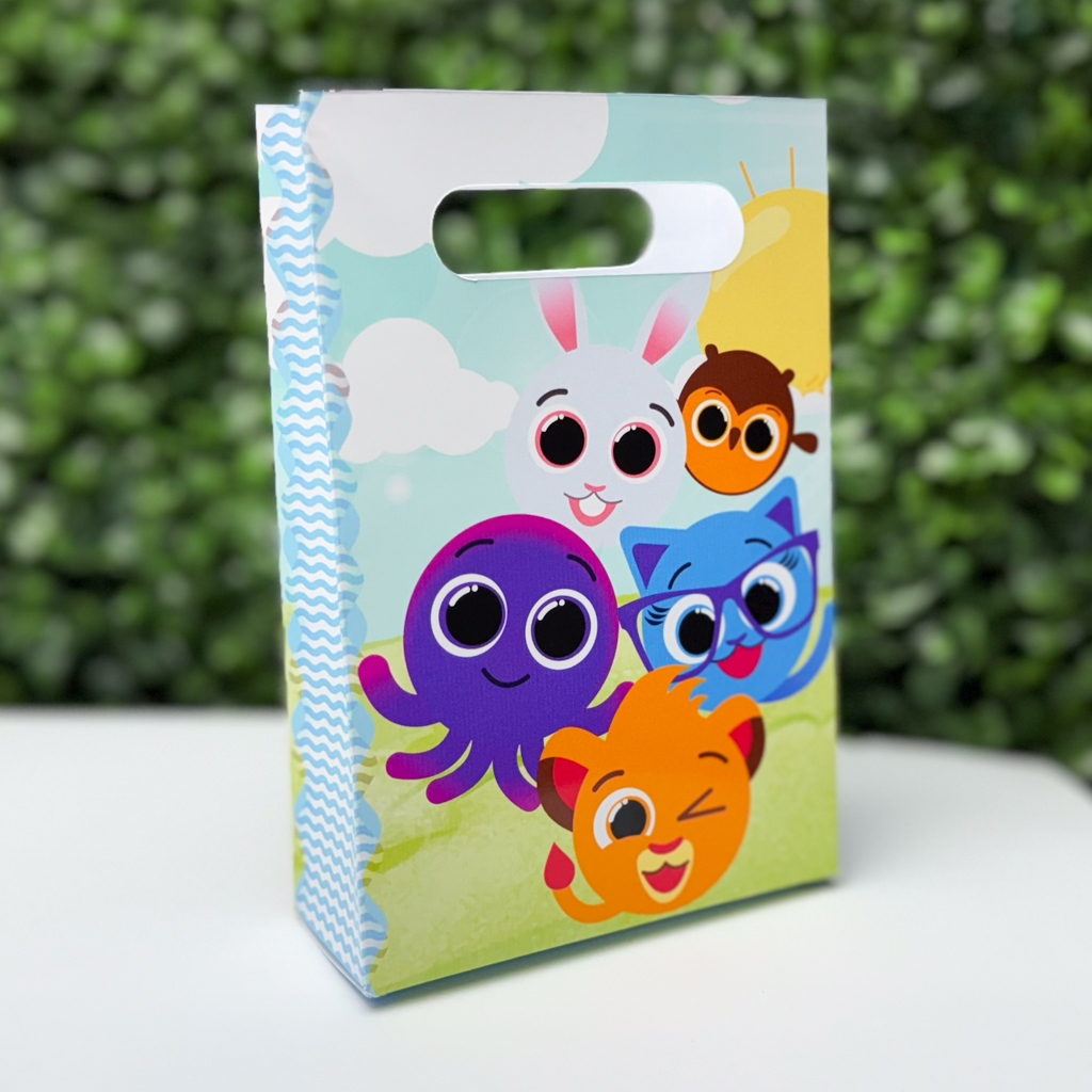 5 ou 10 UN | Sacolinha para Lembrancinha infantil Bolofofos