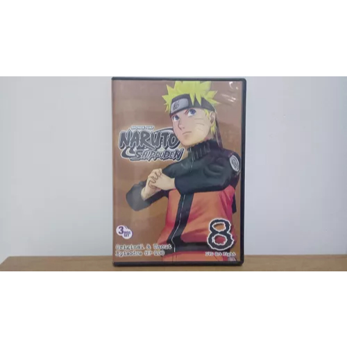 Naruto Shippuden Original & Uncut Ep Dvd 89 - 100 Set Eight