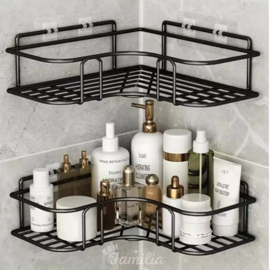 Suporte Porta Shampoo E Sabonete - De Canto Parede Banheiro - BNVT — imagem 1