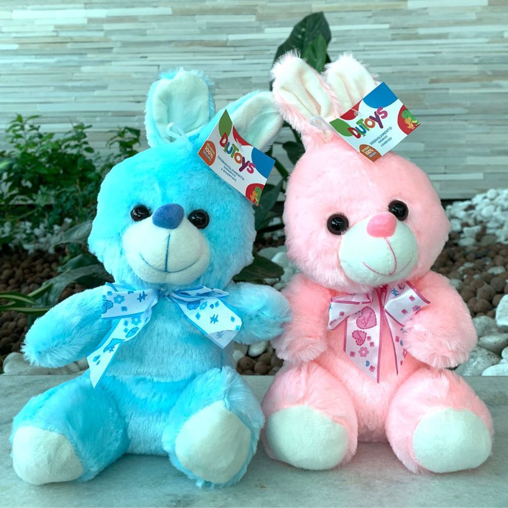 Ursinho de Pelucia Presente Urso para Bebe Fofinho Coelho Urso 20cm Bebe Criança Namorado Coelhinho em Oferta na Shopee