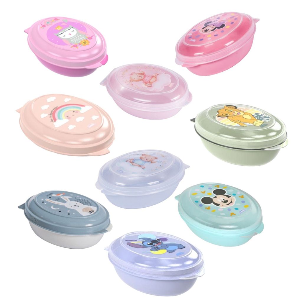 Saboneteira Infantil de Plástico com Tampa Fixa - Plasútil