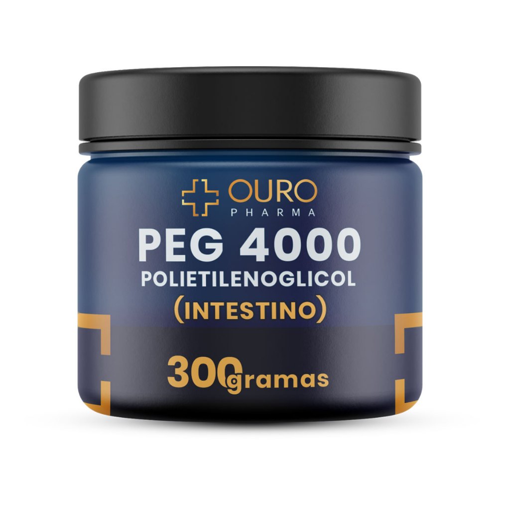 PEG 4000 Polietilenoglicol 300 ou 500gr Intestino