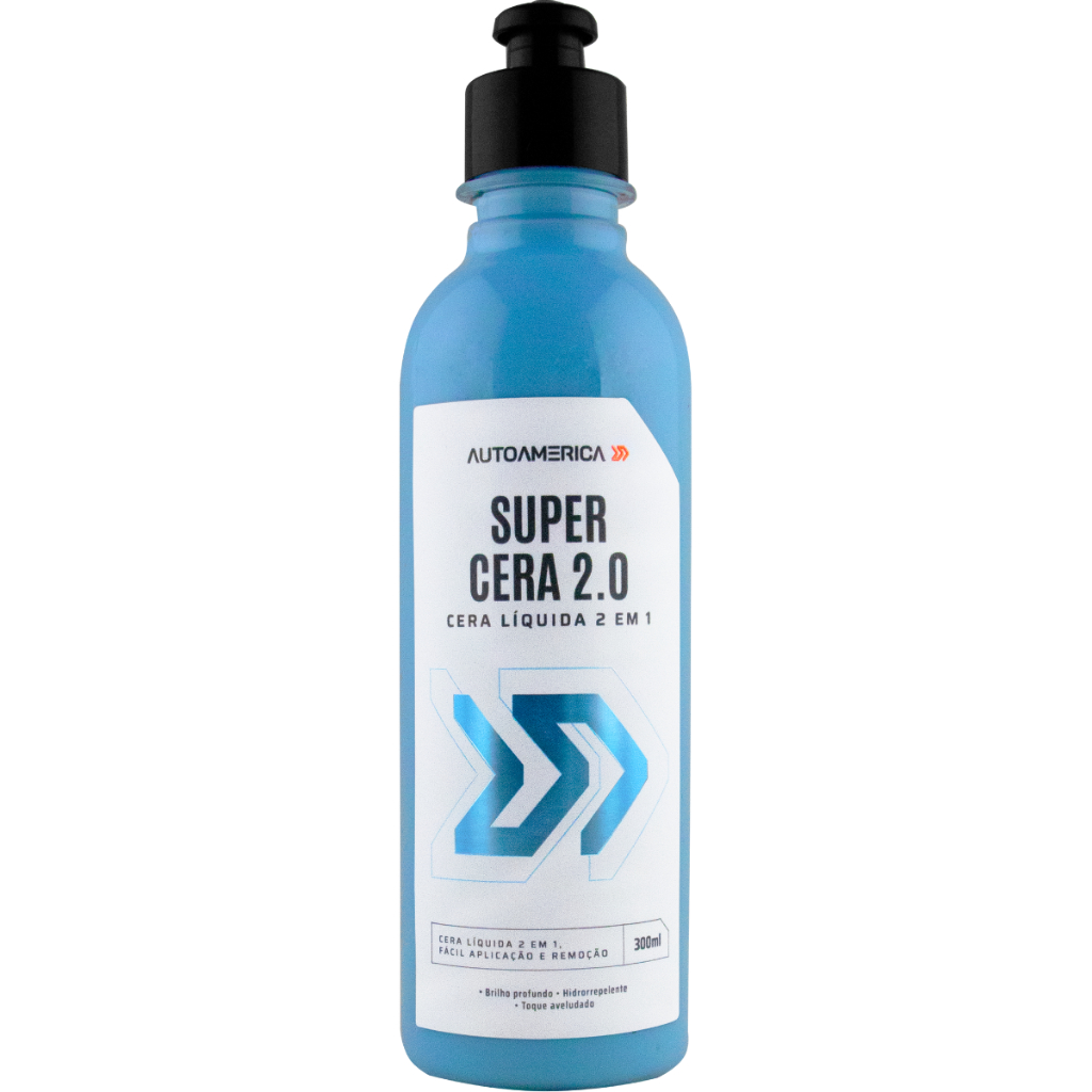 Super Cera 2.0 Autoamerica 300ml Cera Automotiva Brilho em Oferta na Shopee