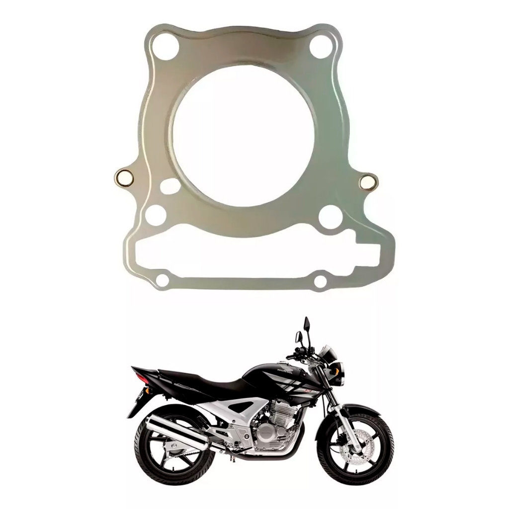 Junta Cabeçote Cbx 250 Twister Xr 250 Tornado 2001 Até 2008 Original Honda