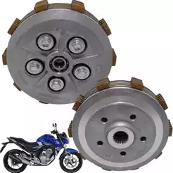 Kit Embreagem Completa Cb 250f Twister 2016 2017 2018 2019 2020