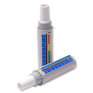 Medidor Fluxo Expiratório Peak Flow Medicate Portátil Controle Respiratório Asma Pulmão Alta Precisão Monitoramento